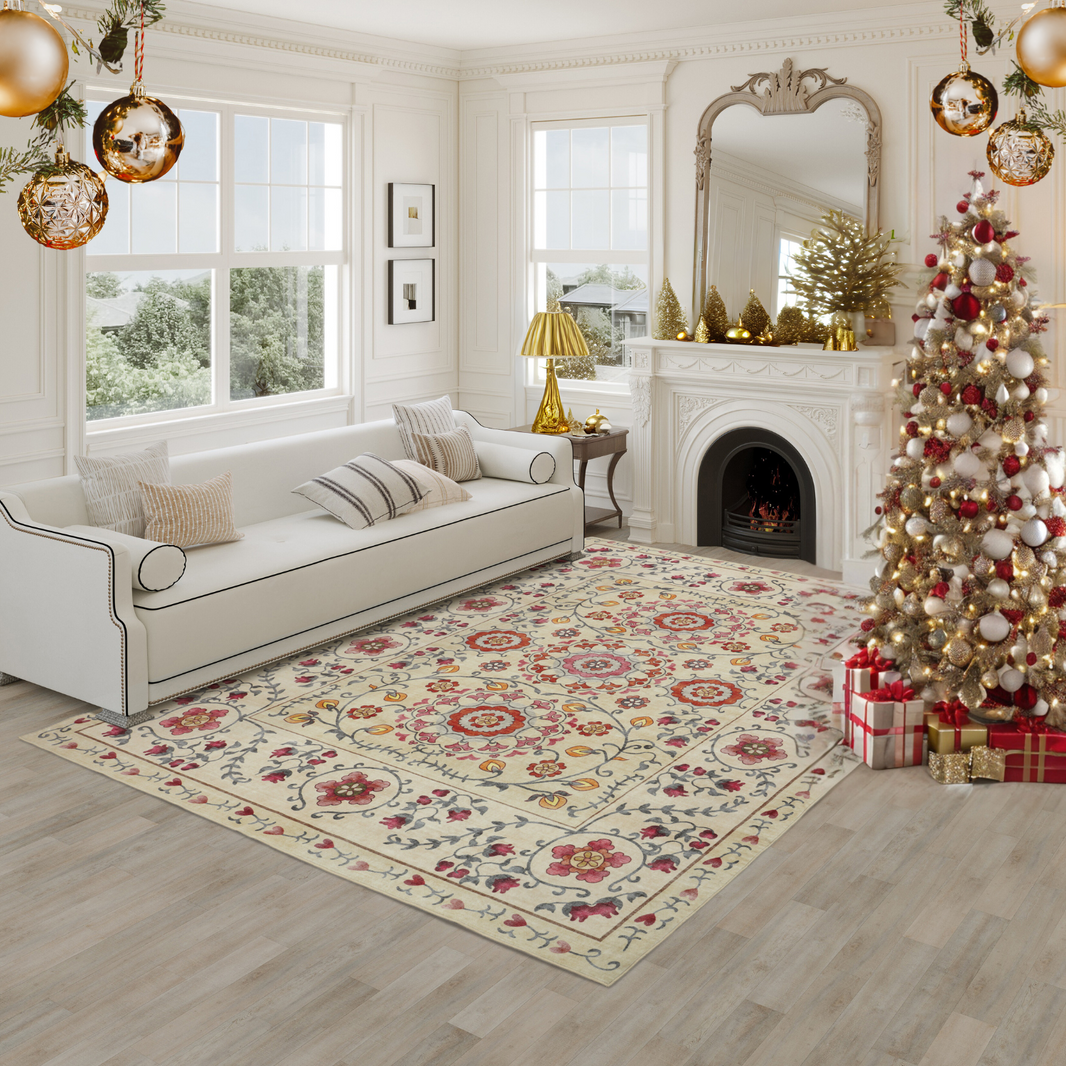 Washable Rugs for the Holidays: A Festive Home with Less Stress