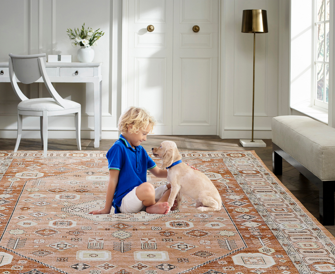 Introducing Kaspene Home: The Ultimate Kid and Pet-Friendly Washable Rugs