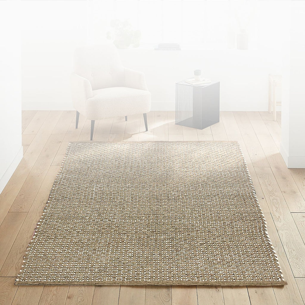 Natural Hand-Braided Jute Rug