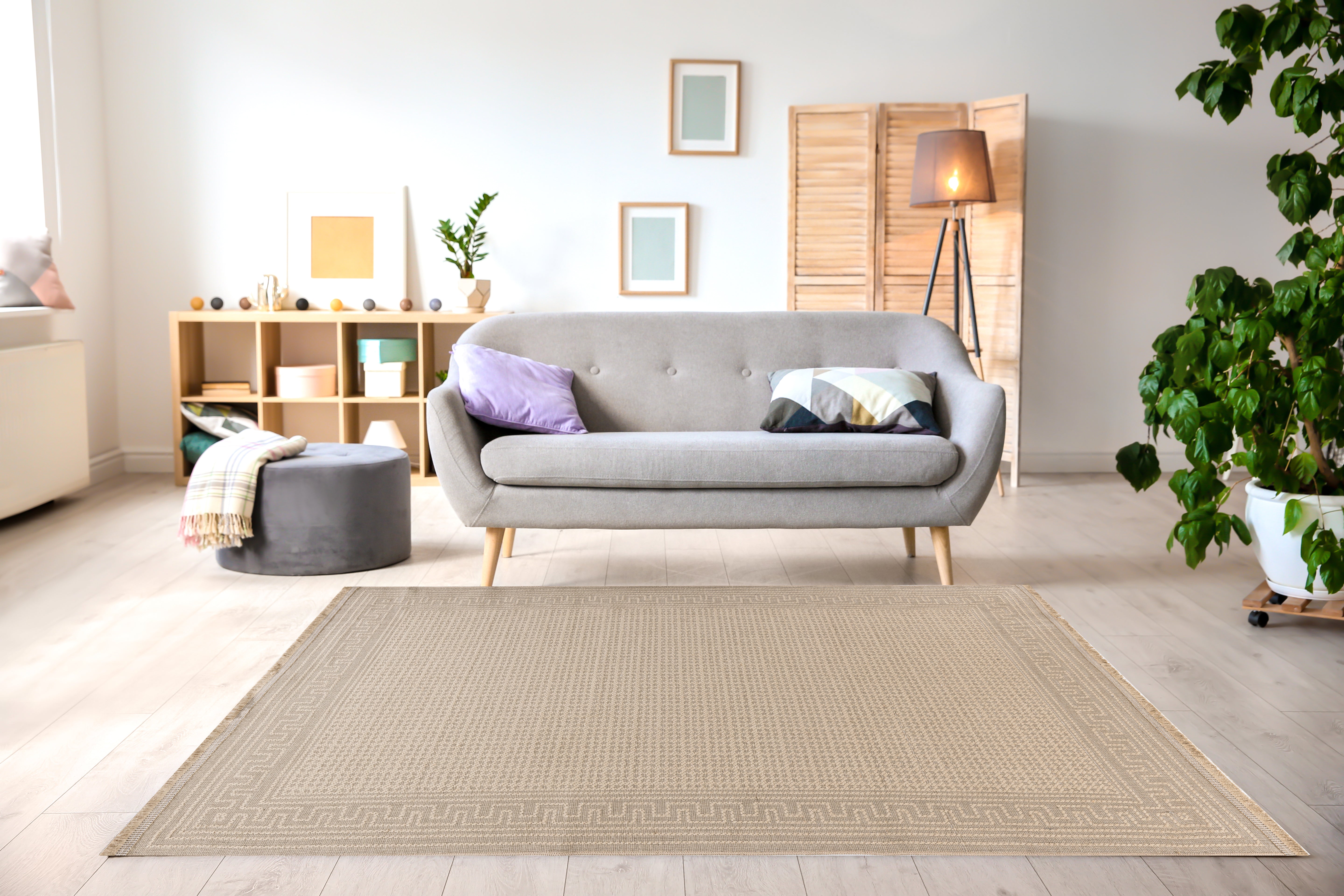 Natural Haven Jute Washable Rug