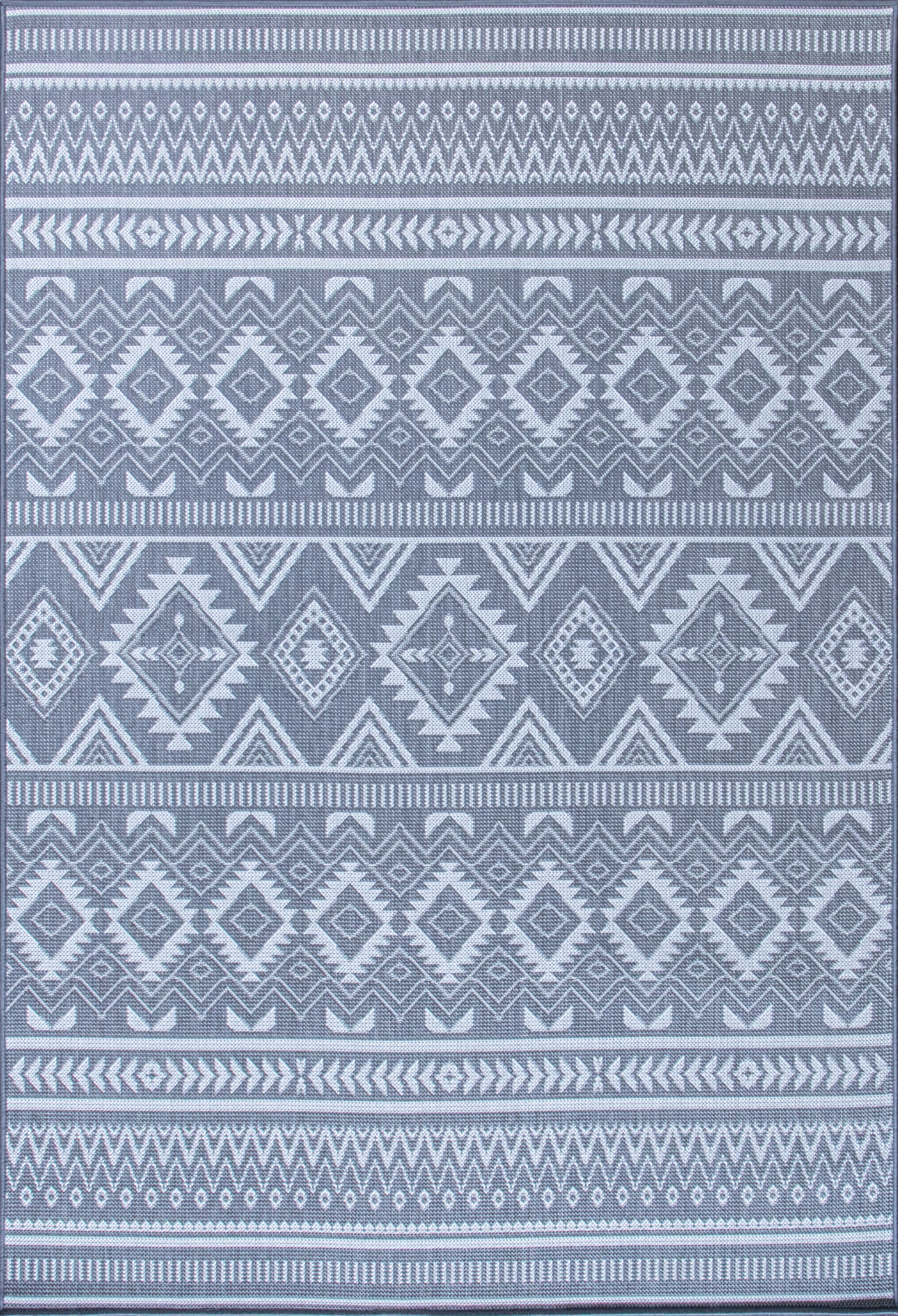 Misty Morning - Machine-Washable Indoor/Outdoor Rug