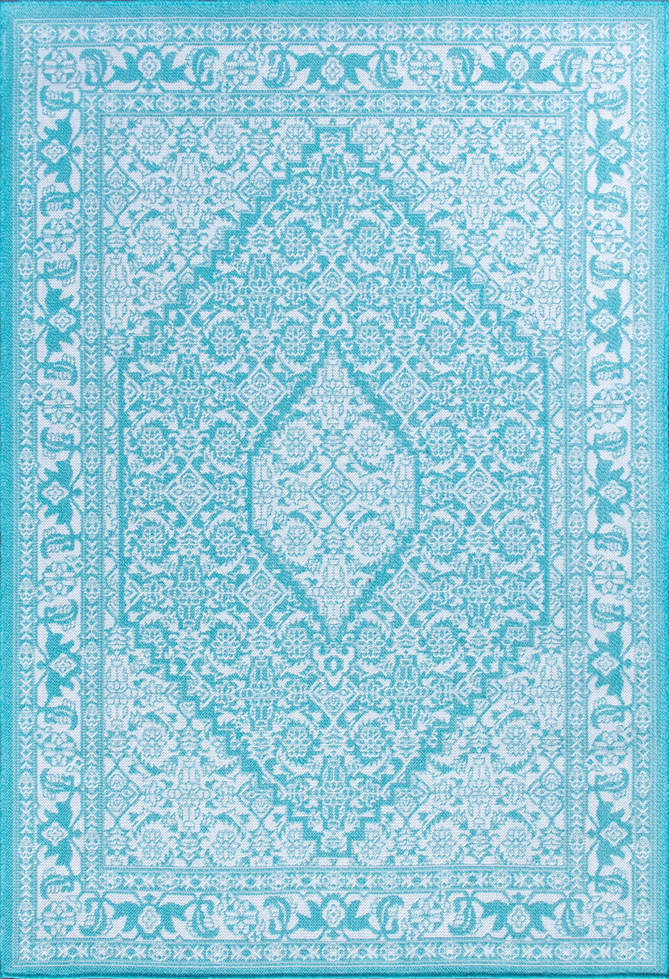 Coastal Calm - Machine-Washable Indoor/Outdoor Rug