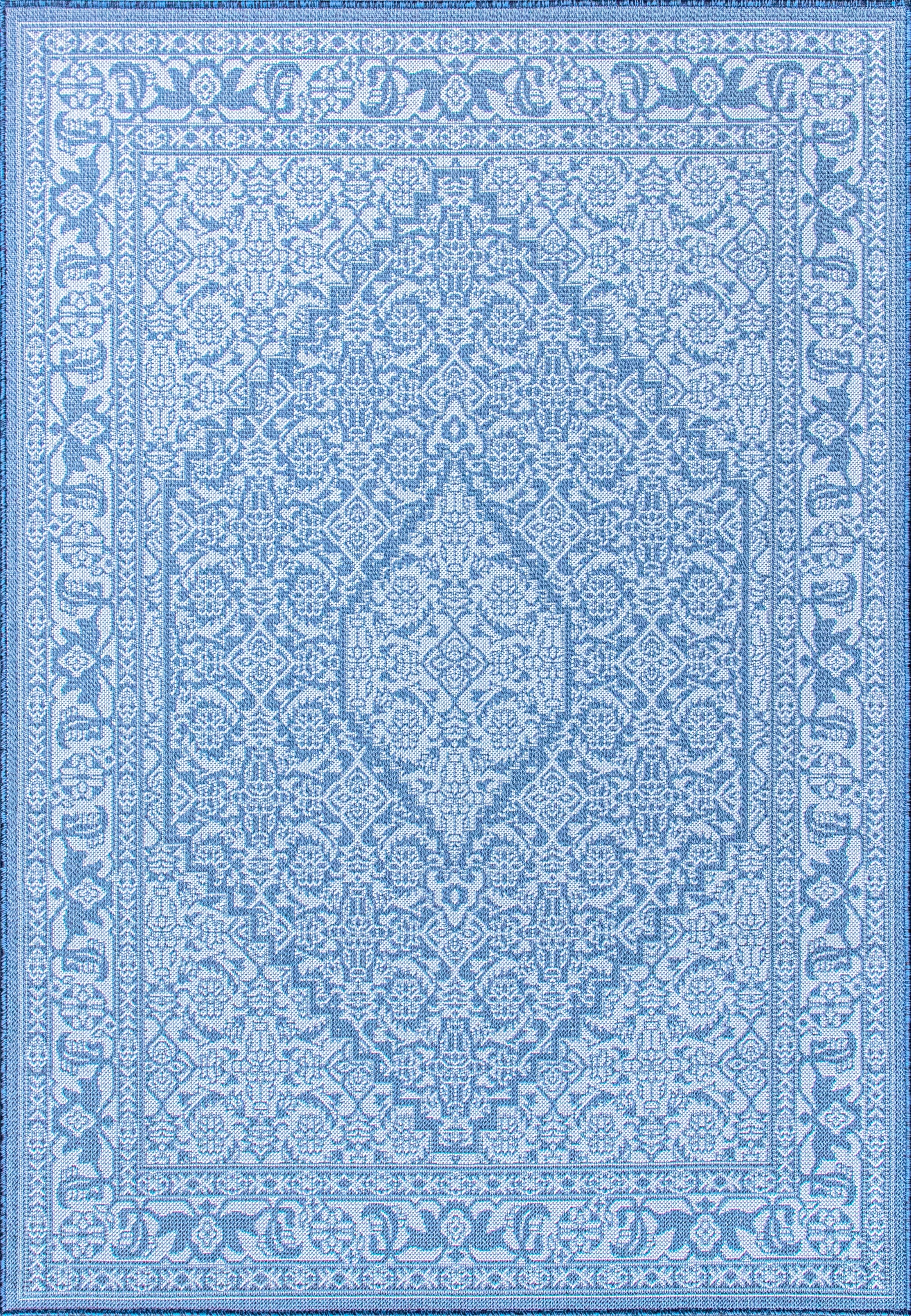 Sapphire Shores - Machine-Washable Indoor/Outdoor Rug