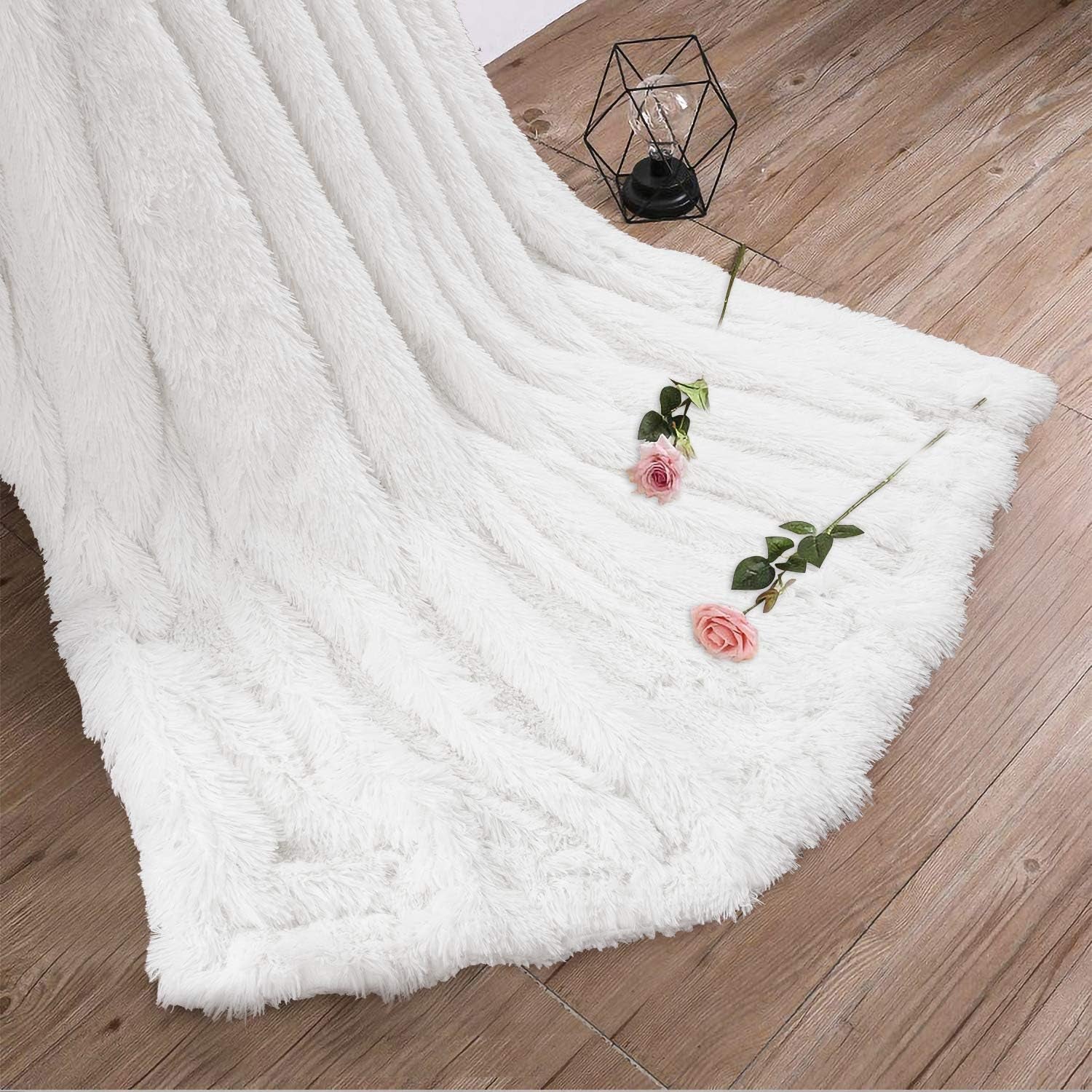 Super Soft Shaggy Faux Fur Blanket