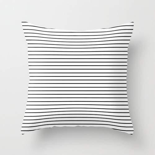Handmade Classic Stripes Throw Pillow